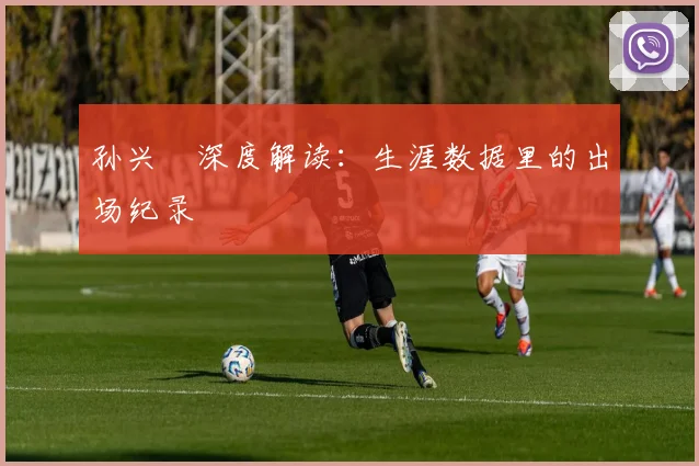 孙兴慜深度解读：生涯数据里的出场纪录